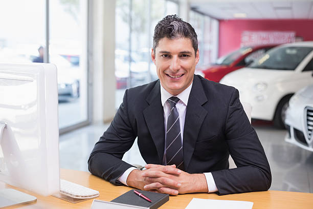 istock Happy businessman working at his desk 470066136