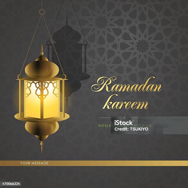 Ramadan Design Background Stock Illustration - Download Image Now - 2015, Arabic Style, Art