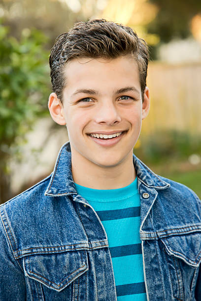 istock Smiling teenage boy 470070490