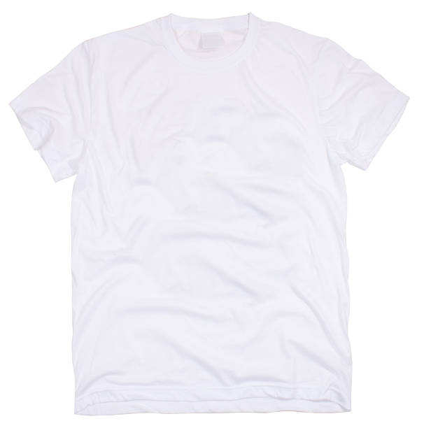 istock Men's t-shirt isolated on white background 470071258