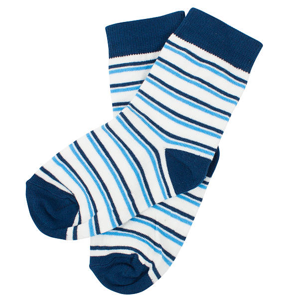 istock Pair of socks. Isolated on white background 470072244