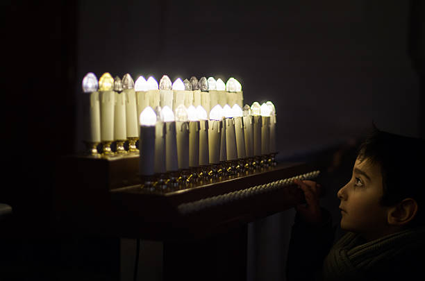 istock The miracle of light on kid 470075954