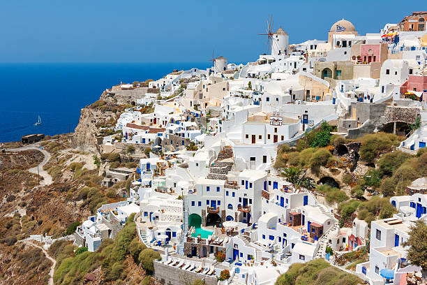 istock Oia village. Santorini, Greece 470077640