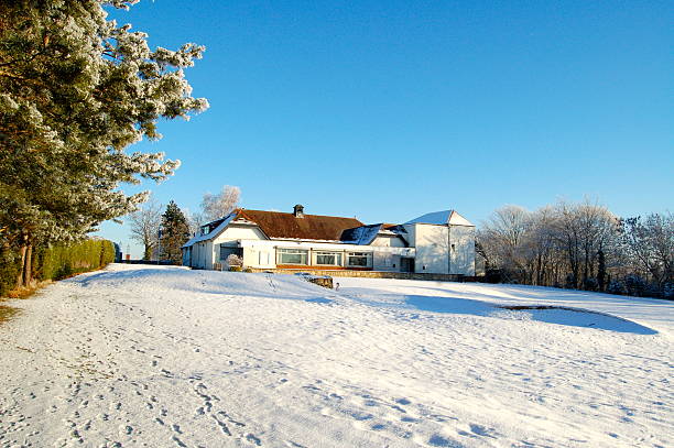 clube em bellshill campo de golfe - lanarkshire imagens e fotografias de stock