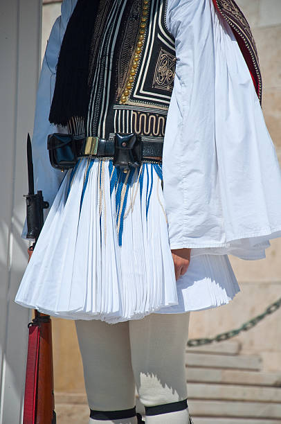 istock Evzone's dress. Athens, Greece. 470084420