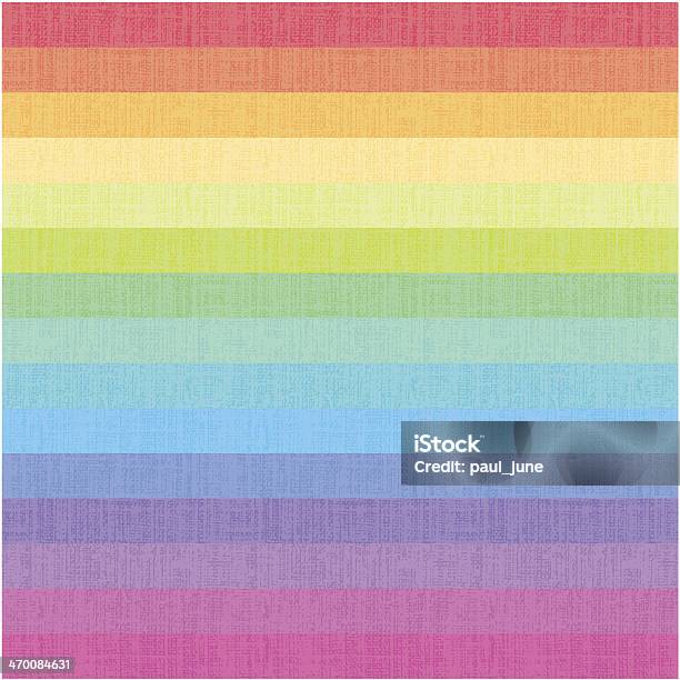 Seamless Rainbow Stripes Textured Background Stock Illustration - Download Image Now - Backgrounds, Illustration, Multi Colored
