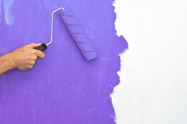 Painting and decorating stock photo