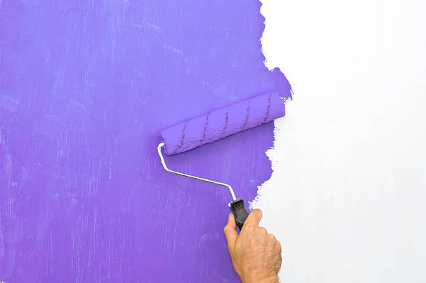 Painting and decorating stock photo