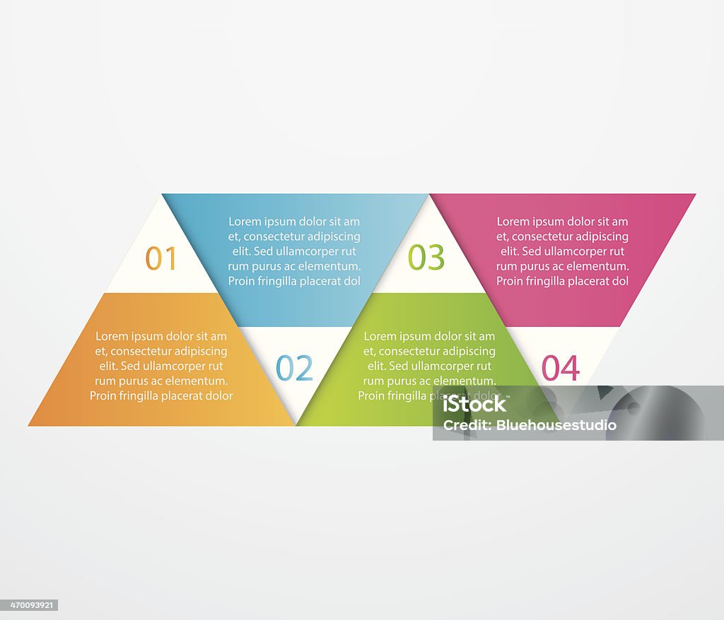 Triangle Inforgraphic Triangle Infographic Stock Illustration - Download Image Now - Arrow ...