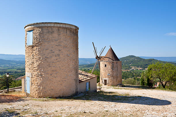 istock Windmill in Saint Saturnin les Apt, Provence, France 470095970