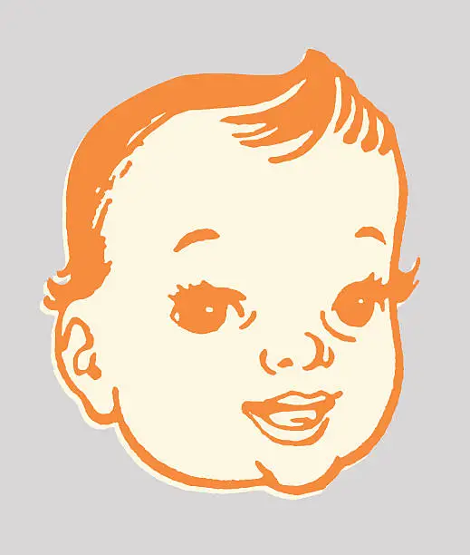 Vector illustration of Baby