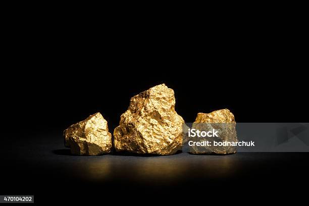 Nuggets Gold Stock Photo - Download Image Now - Gold - Metal, Gold Colored, Nugget