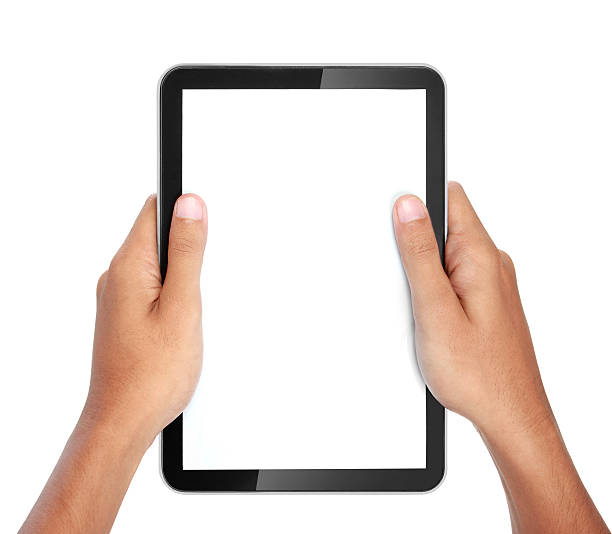 istock photo of a tablet held by two hands 470126119