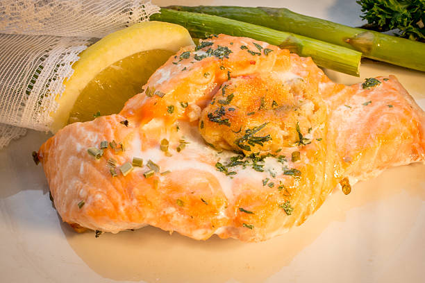 500+ Stuffed Salmon Fillet Stock Photos, Pictures & Royalty-Free Images