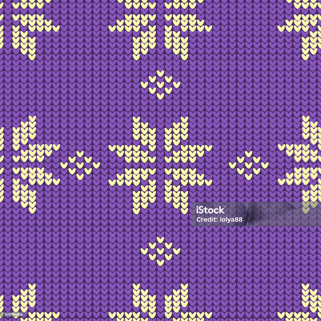 Knit Pattern Stock Knitting Pattern Stock Illustration - Download Image Now - 2015 ...