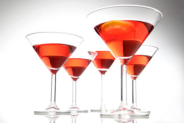 istock Studio shot of drinks i martini glasses 470148332