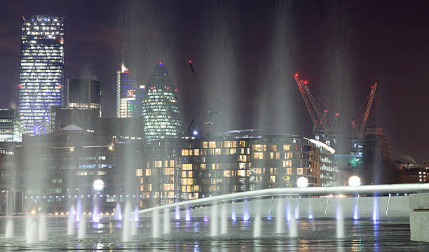 istock London Cityscape Through a Fountain 470148765