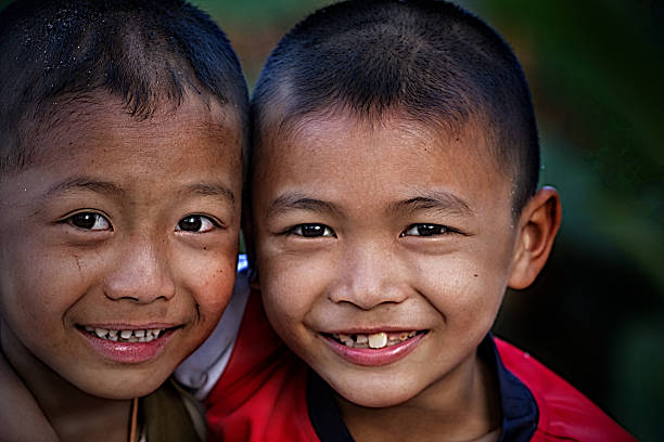 istock Two little friends hugging each other 470154263