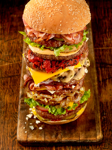 What's your Favourite Burger Toppings? Bacon, Cheese, Mushrooms,Lettuce, Tomato, Onions, Roasted Peppers, Blue Cheese, Maybe Onion Rings with Spicy Mayo? -Photographed on Hasselblad H3D-39mb Camera