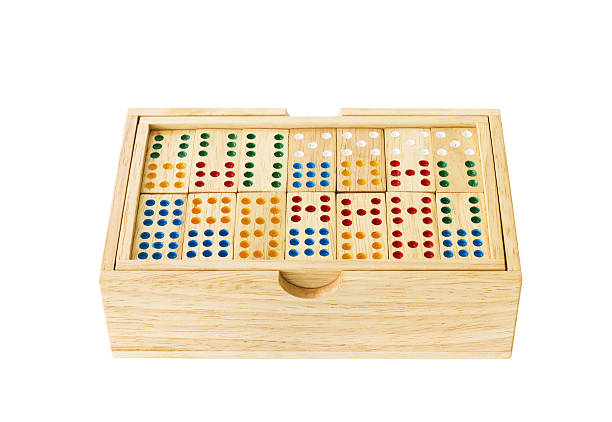 istock Wooden Domino in box 470158753