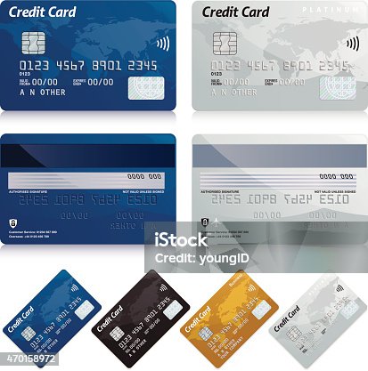 istock Credit cards 470158972