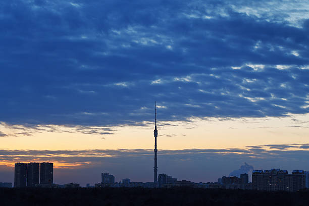 istock early morning sunrise in Moscow 470163031