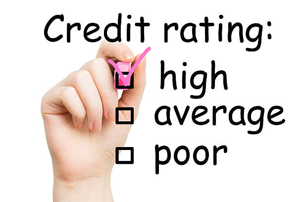 istock credit rating, pink marker 470165313