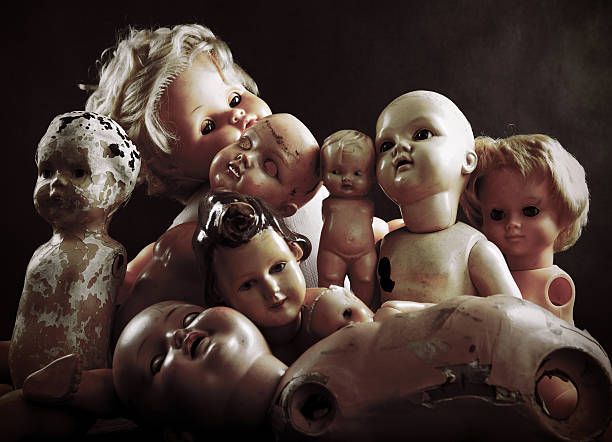 Creepy dolls Creepy dolls creepy doll stock pictures, royalty-free photos & images