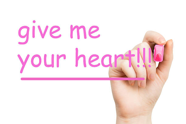 istock give me your heart, pink marker 470167939
