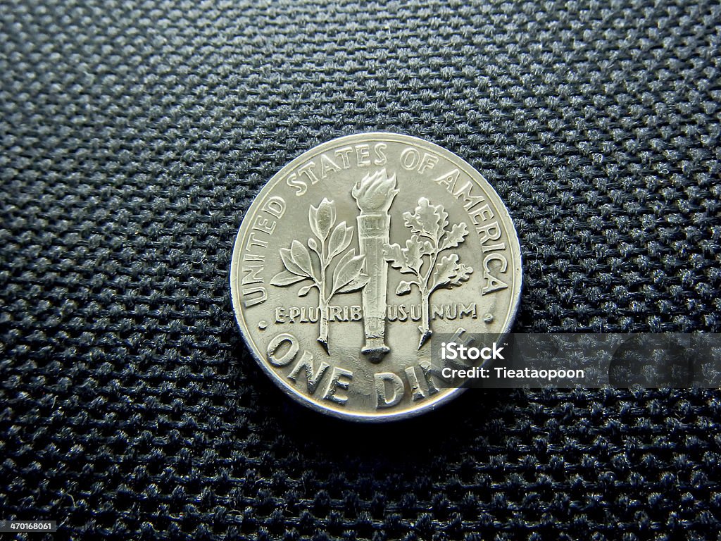 US Coins collection Bank - Financial Building Stock Photo