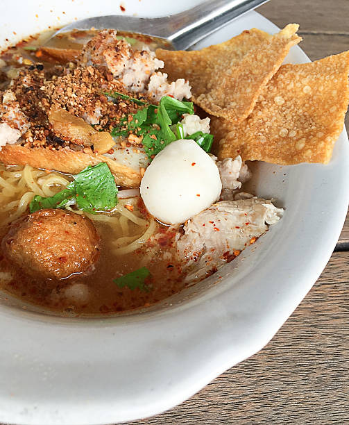 istock Tomyum Noodle, Thai food 470168742