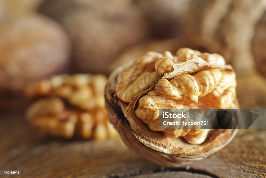 walnuts Autumn Stock Photo