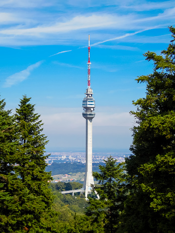 TV tower on Avala mountain near Belgrade, Serbia