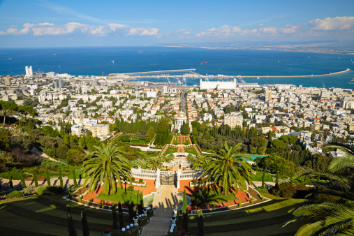 Bahai Gardens. Haifa, Israel
