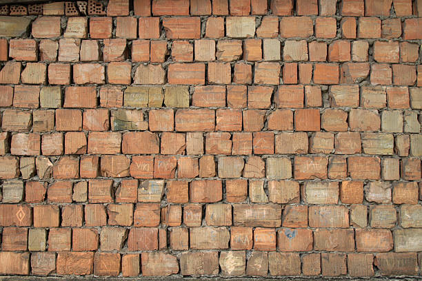 Brick wall stock photo