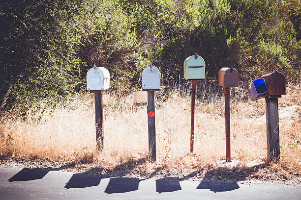 istock United States Mailboxes on the road 470175463