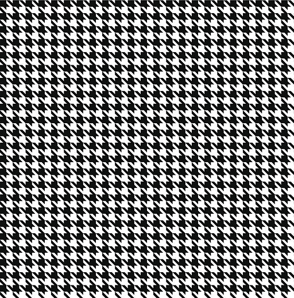 ブ��ラック/ホワイトの千鳥格子背景-seamless - checked white black backgrounds点のイラスト素材／クリップアート素材／マンガ素材／アイコン素材