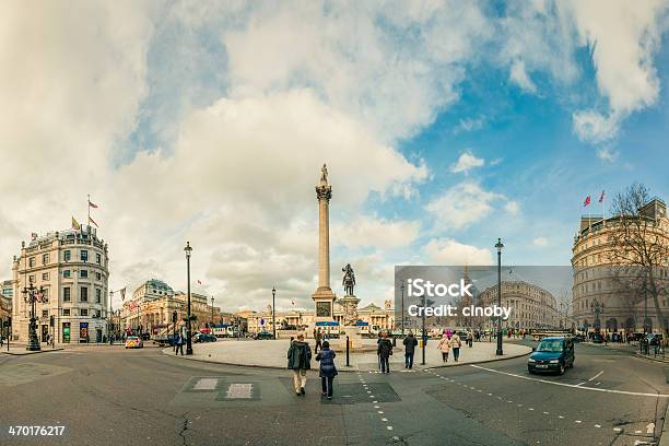 Foto de Charing Cross Junction Sul Da Trafalgar Square Londres e mais fotos de stock de Arquitetura