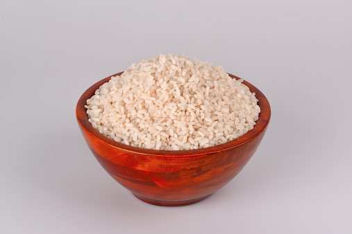 Boiled brown rice