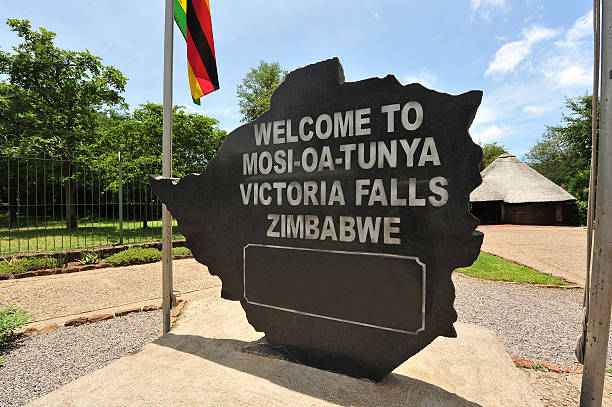 istock Entrance to Victoria Falls 470184267