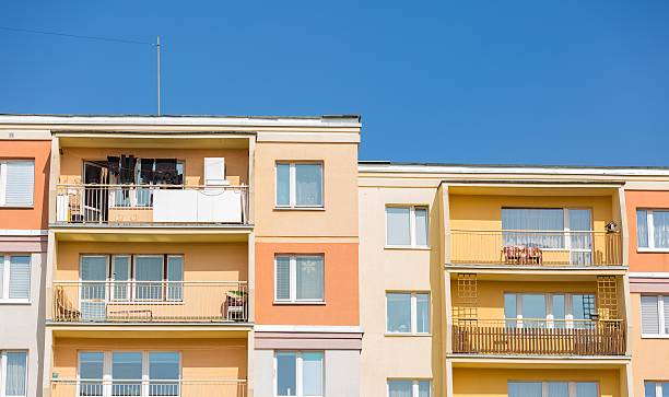 istock Block of flats building 470190594