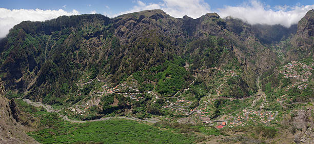 istock Curral das Freiras valley panorama, Madeira 470190933