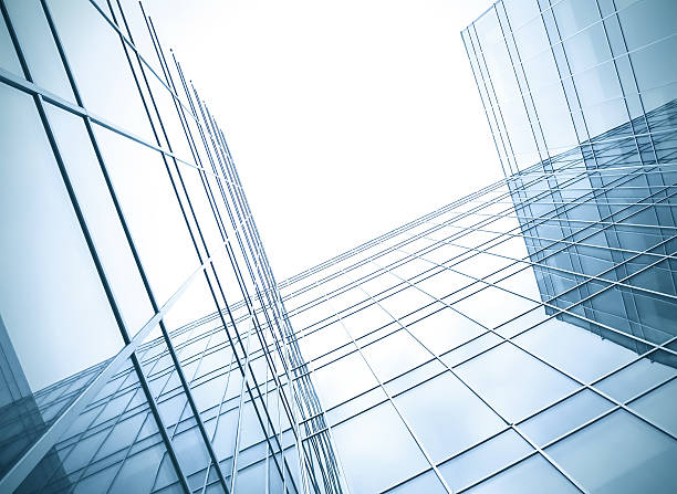 istock transparent glass wall of contemporary skyscraper 470196259