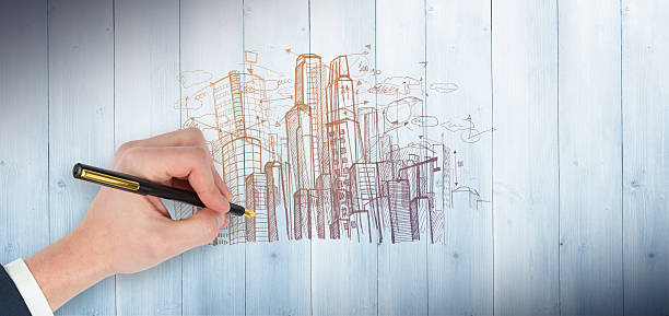 istock Composite image of hand holding a fountain pen 470198616