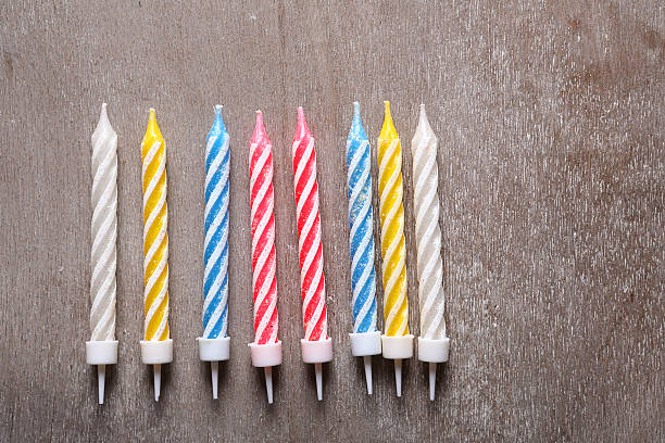 istock Set of candles on the table 470199460