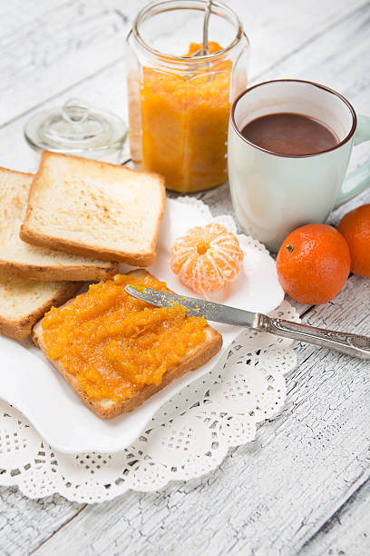 istock toast bread with jam on vintage wooden table 470203668