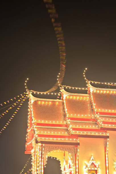 istock night in the temple fair,Thailand 470204575
