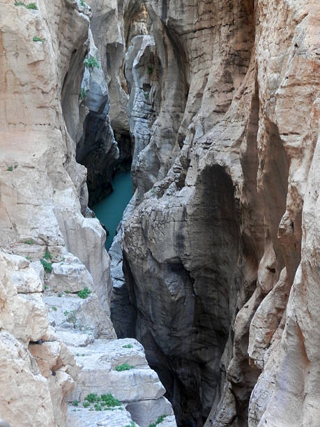 istock Rockscape in Water filled gorge 470205248