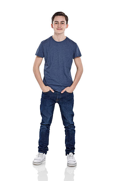 istock Portrait of confident young boy 470210378