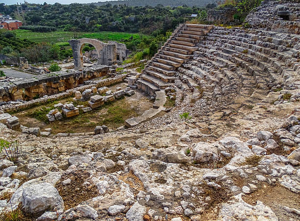 istock Turkey/mersin/elaiusse sebaste/ancient rome theater 470214774
